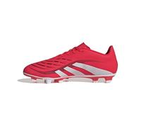 adidas Unisex Club Firm Ground/Multi Ground Football Boots, Lucid Red/Cloud White/Core Black, 43 1/3 EU
