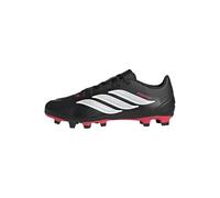 adidas Unisex Club Firm Ground/Multi Ground Football Boots Shoes, Core Black/FTWR White/Lucid Red, 42 EU