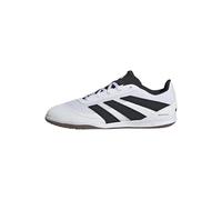 adidas Unisex Club Indoor Sala Football Boots, FTWR White/Core Black/Lucid Lemon, 40 2/3 EU