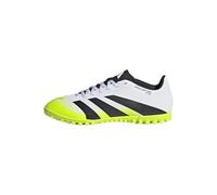 Adidas Unisex Club Turf Football Boots, FTWR White/Core Black/Lucid Lemon, 46 EU