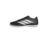 adidas Unisex Club Turf Football Shoes, Core Black/FTWR White/Lucid Red, 41 1/3 EU