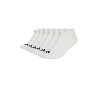 Adidas Unisex Delgadas Y Ligeras Esenciales Cortas Calcetines Pack De 6 Pares