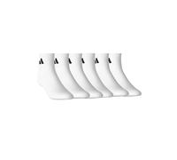 Adidas Unisex Delgado & Luz Sportswear Tobillo Calcetines de Cuarto 6 Par