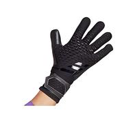 adidas Unisex Goalkeeper Gloves (W/O Fingersave) Predator Competition Goalkeeper Gloves, Negro, Negro Y Negro, HY4074, 7-