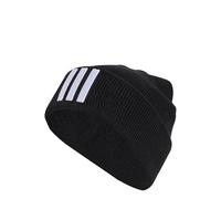adidas Unisex Gorro 3 Bandas, Black/White, Hombre (M/L)