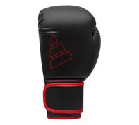 adidas Unisex - Guantes de Boxeo híbridos para Adultos, Color Negro/Rojo, 14 oz EU