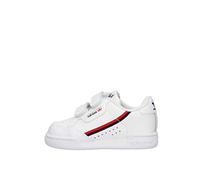 adidas Unisex Infantil Continental 80 CF Sneaker, Cloud White/Cloud White/Scarlet, 32 EU