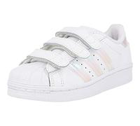 adidas Unisex Infantil Superstar CF, Footwear White/Footwear White/Footwear White, 30 EU