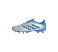 adidas Unisex Kids' Bota de fútbol Copa Pure 3 League césped natural seco/multisuperficie (Adolescentes), Halo Blue/Blue Fusion/Lucid Lemon, 35