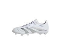 adidas Unisex Kids' Bota de fútbol Predator League césped Natural seco/multisuperficie (Adolescentes), Cloud White/Silver Metallic/Bright Royal, 35 1/2
