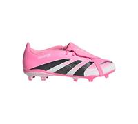Adidas - Bota de fútbol Predator League David Beckham FT FG/MG Niño, Unisex, Beam Pink-Core Black-White, 28 EUR