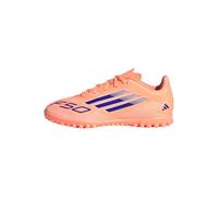 adidas Unisex Kids' Bota F50 Club moqueta, Beam Orange/Lucid Blue/Cloud White, 38