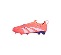 adidas Unisex Kids' Bota Predator League Laceless multisuperficie (niño), Signal Coral/Cloud White/Beam Orange, 36 2/3