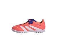 adidas Unisex Kids' Botas Predator Club para césped Artificial (niño), Signal Coral/Cloud White/Beam Orange, 30