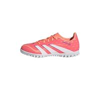 adidas Unisex Kids' Botas Predator Club para césped Artificial (niño), Signal Coral/Cloud White/Beam Orange, 38 2/3