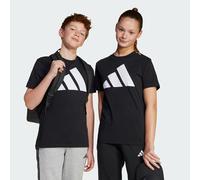 adidas Unisex niños Essentials Big Logo Shirt, Black/White, 11-12 Years