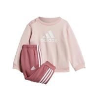 adidas Unisex Kids' Chándal Badge of Sport, Sandy Pink/White, 86