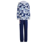 adidas Unisex Kids' Conjunto pantalón y sudadera Disney Mickey Mouse, Wonder Blue Mel/Multicolor, 98