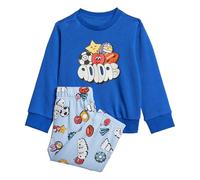 adidas Unisex Kids' Conjunto Seasonal Essentials Fun (Bebé), Royal Blue/White, 98