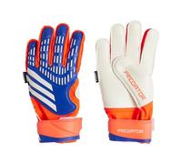 adidas Unisex Kids' Guantes portero Predator Match Fingersave (Adolescentes), Lucid Blue / Solar Red / White, 3