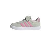 adidas Unisex Kids VL Court 3.0 Children Linen Green/Bliss Pink/Clear Pink 13.5 UK Child 32 EU