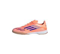 Adidas - Zapatilla de fútbol sala F50 League In Niño, Unisex, Beam Orange-Lucid Blue-Ftwr White, 30 EUR