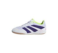 adidas Unisex Kids' Zapatilla de fútbol sala Predator Club Sala Indoor (Adolescentes), Cloud White/Collegiate Purple/Lucid Lemon, 32