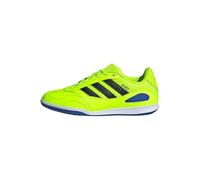 adidas Unisex Kids' Zapatilla de fútbol Sala Super Sala Competition III Indoor (Adolescentes), Lucid Lemon/Core Black/Royal Blue, 36