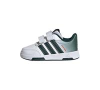 adidas Unisex Kids' Zapatilla Disney Mickey Mouse Tensaur (Infantil), Cloud White/Aurora Ivy/Lime Burst, 22