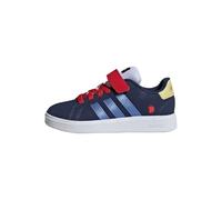 adidas Unisex Kids' Zapatilla Disney Snow White Grand Court 00s (Niños), Dark Blue/Blue Fusion/Better Scarlet, 30