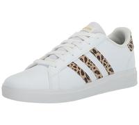 adidas Unisex Kids' Zapatilla Grand Court 2.0 (Niños), Cloud White / Magic Beige / Matte Gold, 38