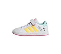 adidas Unisex Kids' Zapatilla Grand Court x Disney (Niños), Cloud White/Spark/Pulse Magenta, 32