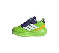adidas Unisex Kids' Zapatilla Marvel Iron Hulk Runfalcon 5 (Bebés), Semi Solar Green/Cloud White/Collegiate Purple, 24