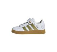 adidas Unisex Kids' Zapatilla Star Wars Grand Court 2.0 (NIÑOS), Cloud White/Gold Metallic/Preloved Bronze, 28 1/2