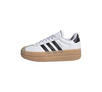 adidas Unisex Kids' Zapatilla VL Court Bold Lifestyle (Adolescentes), Cloud White/Core Black/Wonder Beige, 37 1/3