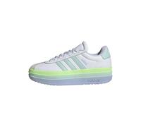 adidas Unisex Kids' Zapatilla VL Court Bold Lifestyle (Adolescentes), Cloud White/Halo Mint/Violet Tone, 38