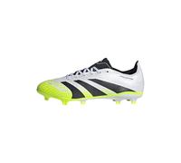 Adidas Unisex League Firm Ground/Multi Ground Football Boots, Cloud White/Core Black/Lucid Lemon, 44 2/3 EU
