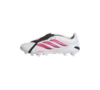 adidas Unisex League Fold-Over Tongue Artificial Ground Football Boots Shoes, FTWR White/Solar Turbo/Core Black, 42 2/3 EU