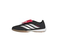adidas Unisex League Fold-Over Tongue Indoor Football Shoes, Core Black/FTWR White/Lucid Red, 45 1/3 EU