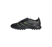 Adidas Unisex League Fold-Over Tongue Turf Football Boots, Core Black/Carbon/Lucid Lemon, 42 EU