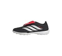 adidas Unisex League Fold-Over Tongue Turf Football Shoes, Core Black/FTWR White/Lucid Red, 44 EU