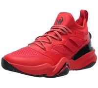 adidas Unisex Mahomes 2 Impact FLX Turf American Football Training Sneaker, Team Collegiate Red/Team Collegiate Red/Black, 11 US Men