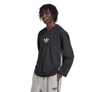 adidas Camiseta manga larga adidas Originals Adicolor Mesh Long Sleeve in Negro EU S