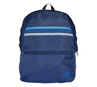 adidas Unisex Mochila Classic Back-to-School Stripes, Dark Blue/Royal Blue, 1 Talla