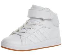 Adidas Unisex, Niño Grande Corto Mediados Zapatos, blanco, 32 EU
