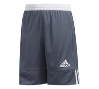 adidas Unisex niños 3G Speed Reversible Shorts, Onix/White, 9-10 Years