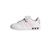 Adidas Unisex niños Adidas Disney Minnie Mouse Grand Court Shoes Kids, FTWR White/Clear Pink/Chalk White, 33 EU