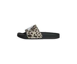 adidas Unisex niños ADILETTE SHOWER LOGO SANDALS KIDS, Crystal Linen/core white/core black, 30 EU