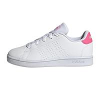 adidas Unisex niños Advantage Lifestyle Court Lace Shoes, Cloud White / Pulse Magenta / Quartz, 29 EU