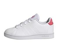Adidas Unisex niños Advantage Lifestyle Court Lace Shoes, Cloud White/Real Pink/Core Black, 39 1/3 EU